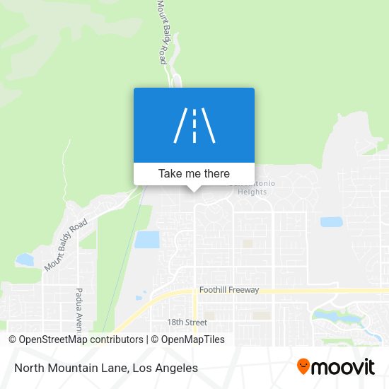 Mapa de North Mountain Lane
