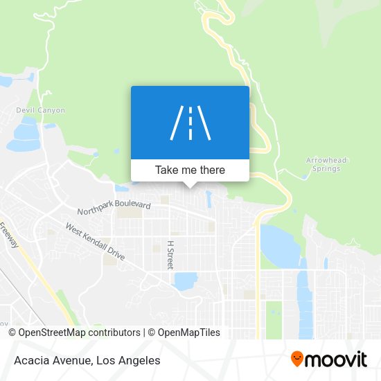 Mapa de Acacia Avenue