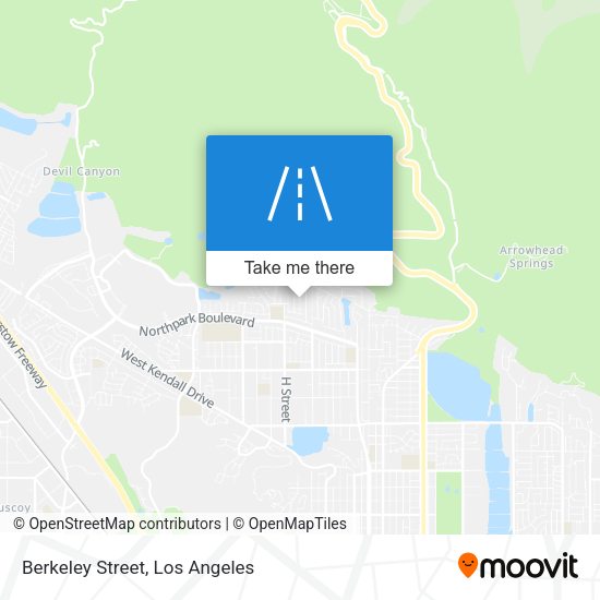 Mapa de Berkeley Street