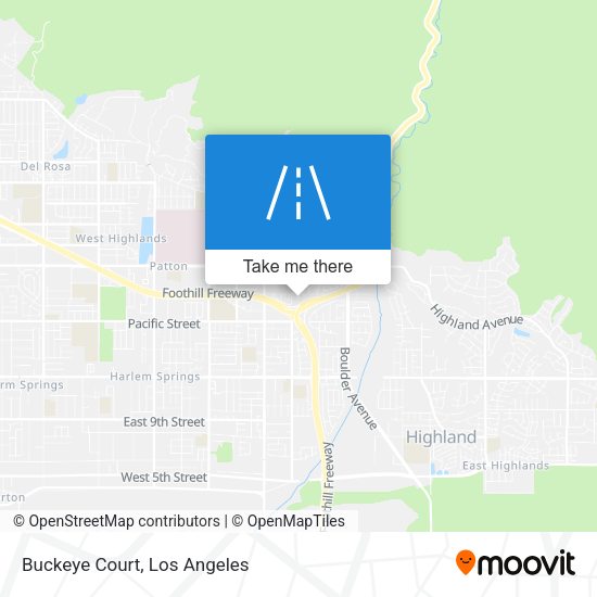 Mapa de Buckeye Court