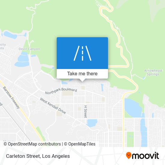 Mapa de Carleton Street
