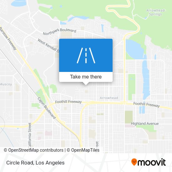 Mapa de Circle Road
