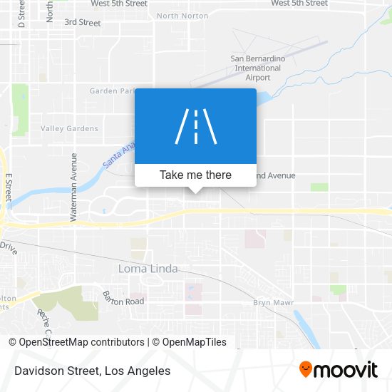 Davidson Street map