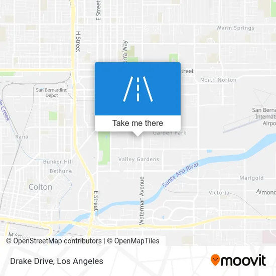 Drake Drive map