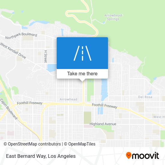 East Bernard Way map