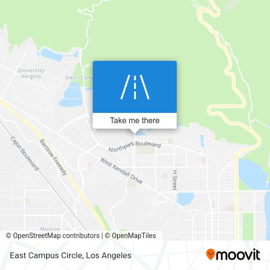East Campus Circle map