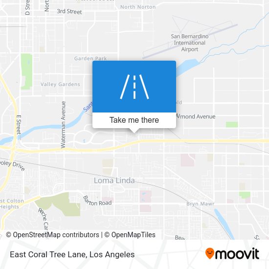 Mapa de East Coral Tree Lane