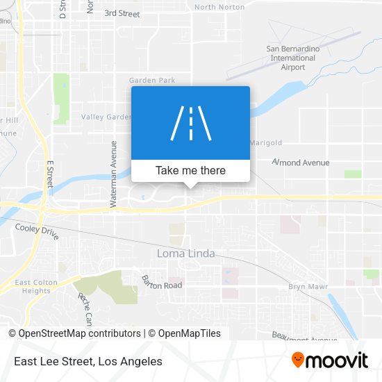 Mapa de East Lee Street