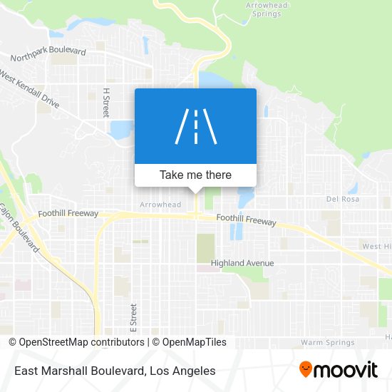 Mapa de East Marshall Boulevard