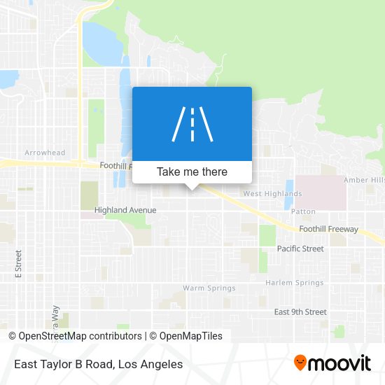 Mapa de East Taylor B Road