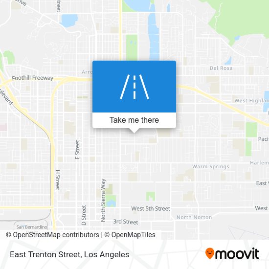 East Trenton Street map