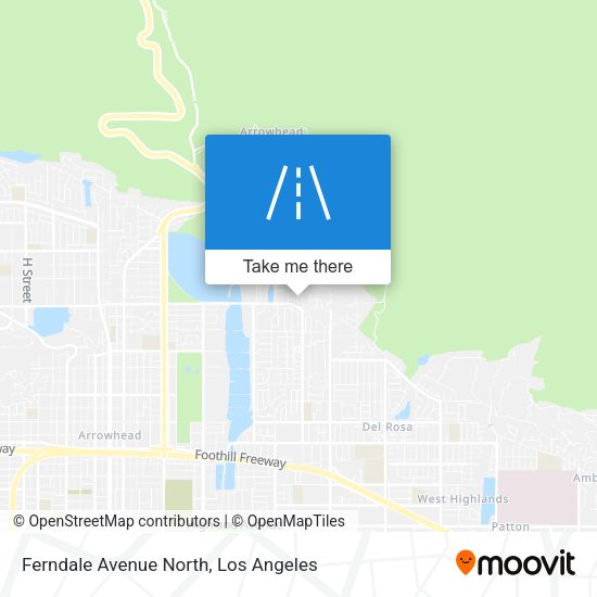 Ferndale Avenue North map