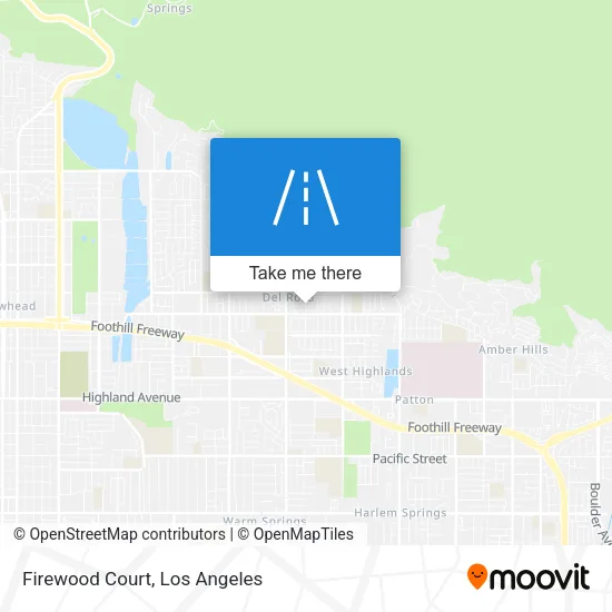 Firewood Court map