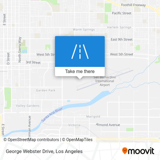 Mapa de George Webster Drive