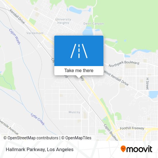 Hallmark Parkway map