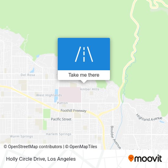 Mapa de Holly Circle Drive