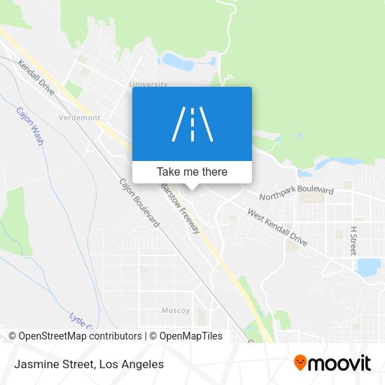 Mapa de Jasmine Street