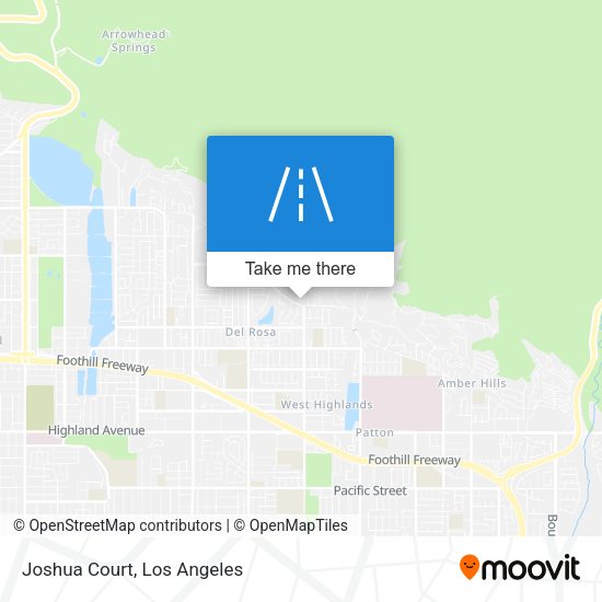 Mapa de Joshua Court
