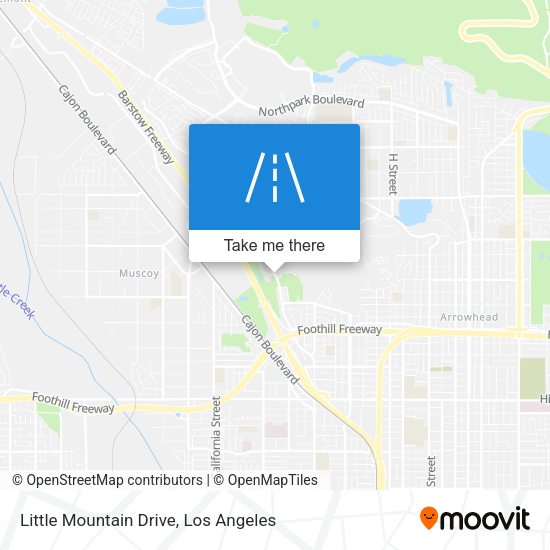 Little Mountain Drive map