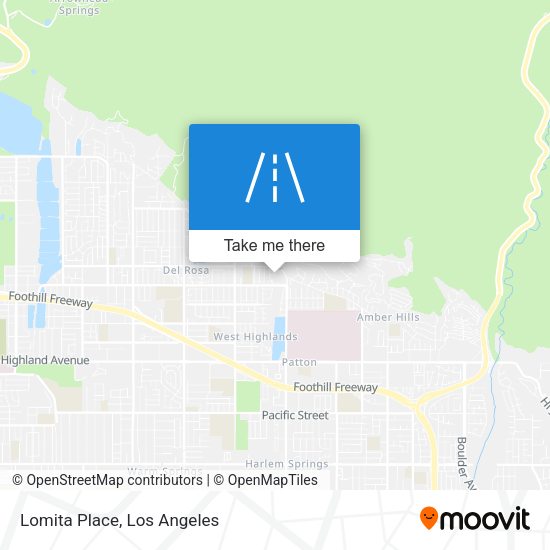 Mapa de Lomita Place