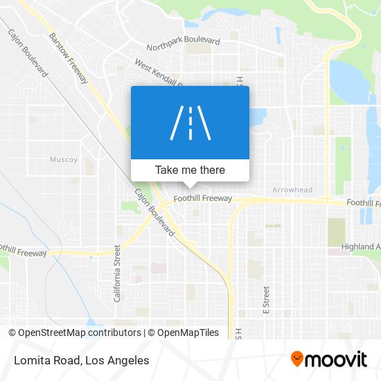 Mapa de Lomita Road