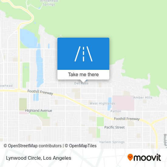 Mapa de Lynwood Circle