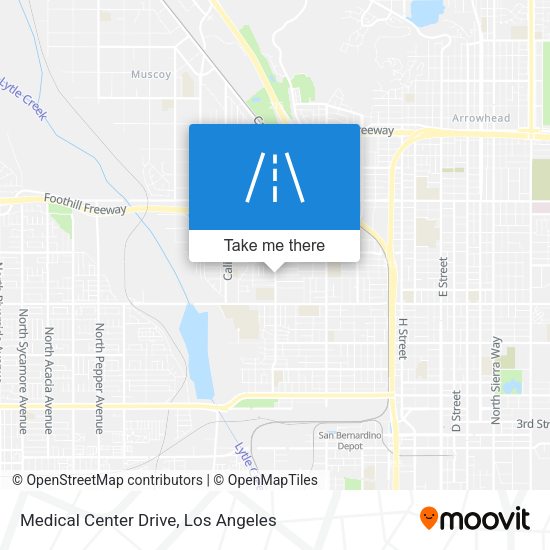 Medical Center Drive map