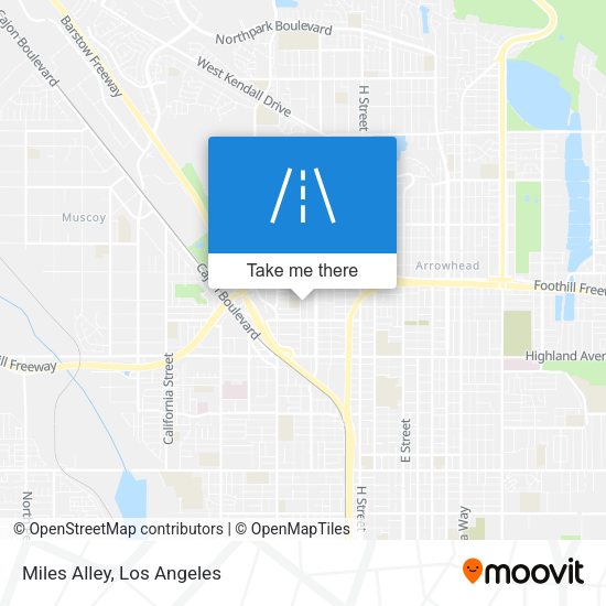 Mapa de Miles Alley