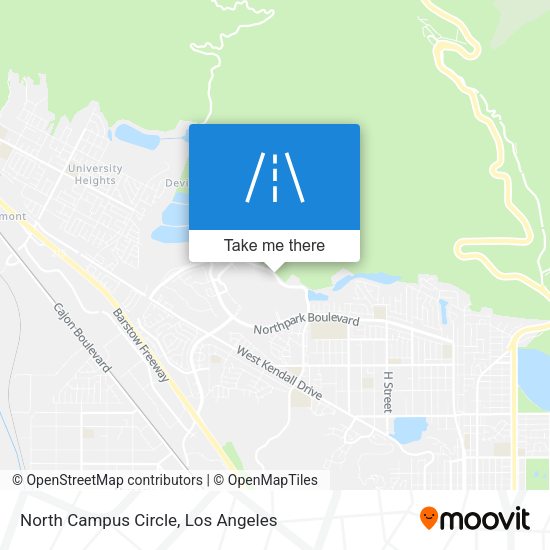 North Campus Circle map