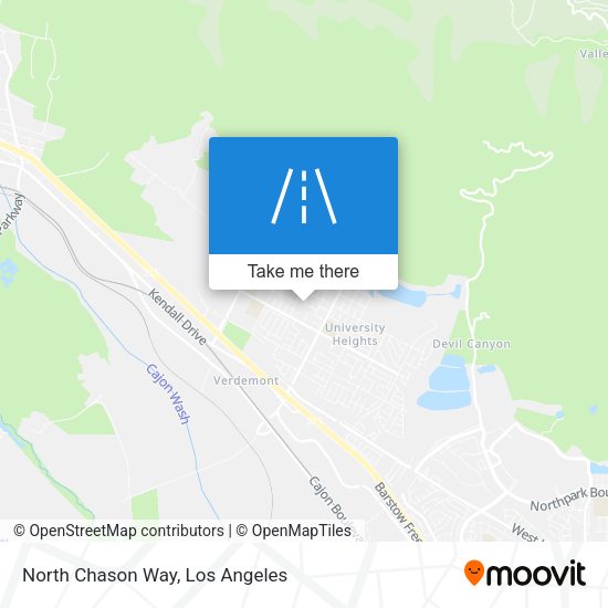 Mapa de North Chason Way