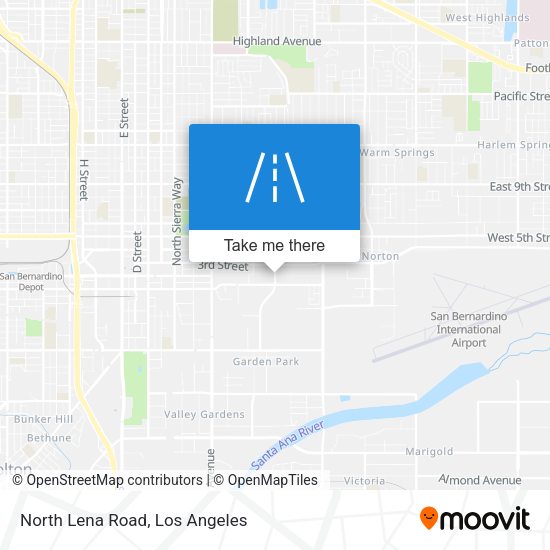Mapa de North Lena Road