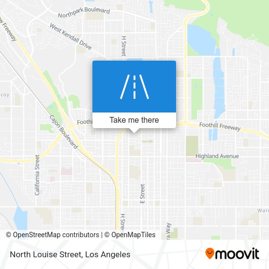Mapa de North Louise Street