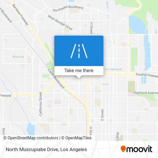North Muscupiabe Drive map