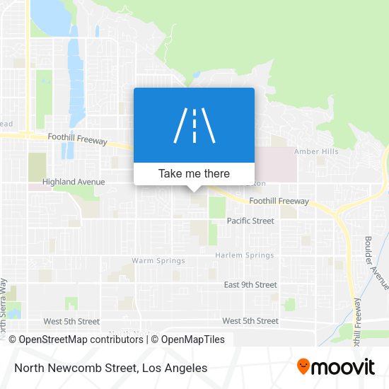 Mapa de North Newcomb Street