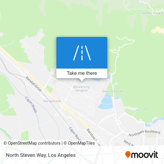 Mapa de North Steven Way