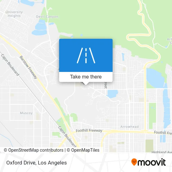 Oxford Drive map