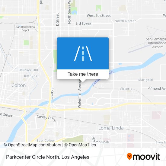 Parkcenter Circle North map