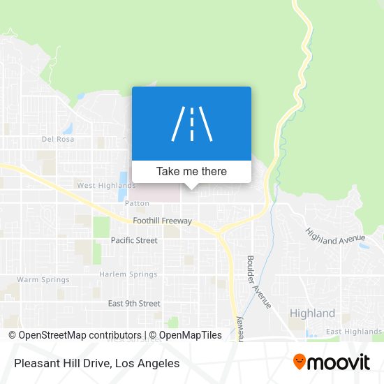Mapa de Pleasant Hill Drive