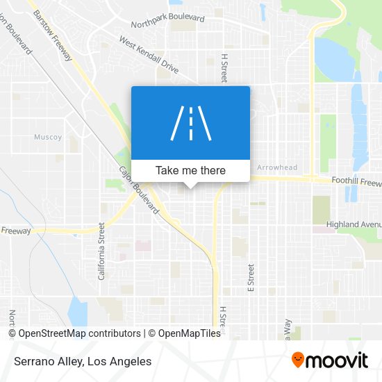 Mapa de Serrano Alley