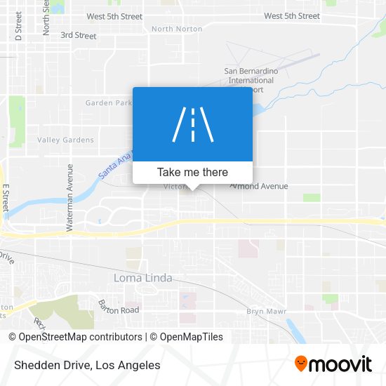 Mapa de Shedden Drive