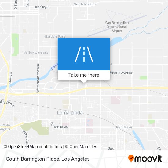 South Barrington Place map
