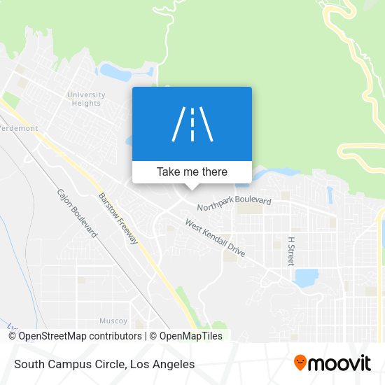 South Campus Circle map