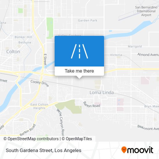 Mapa de South Gardena Street