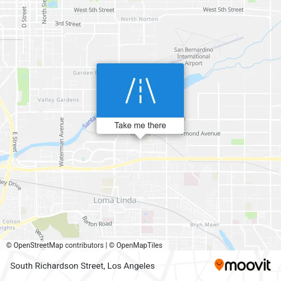 South Richardson Street map