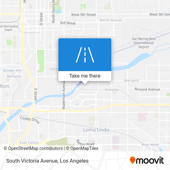 Mapa de South Victoria Avenue