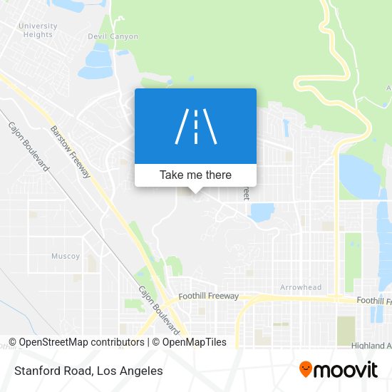Mapa de Stanford Road