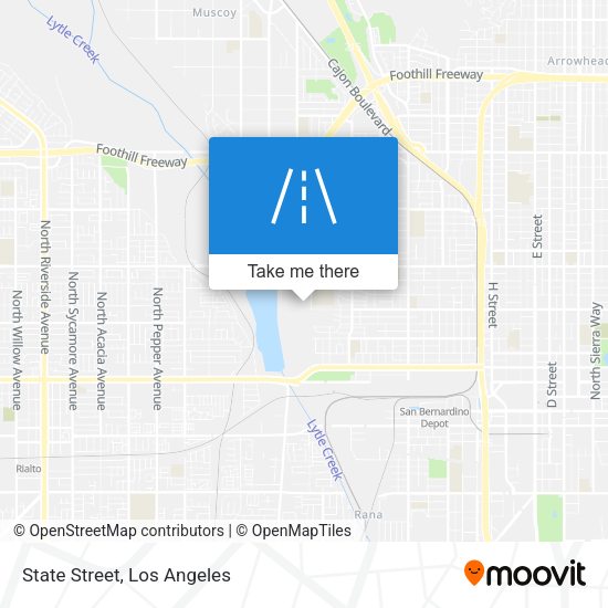 State Street map