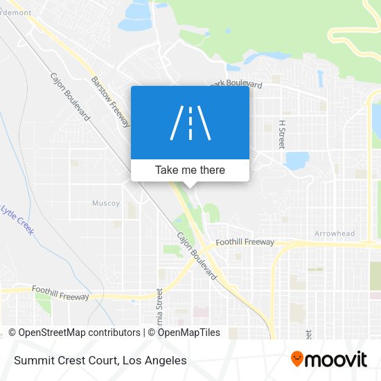 Mapa de Summit Crest Court