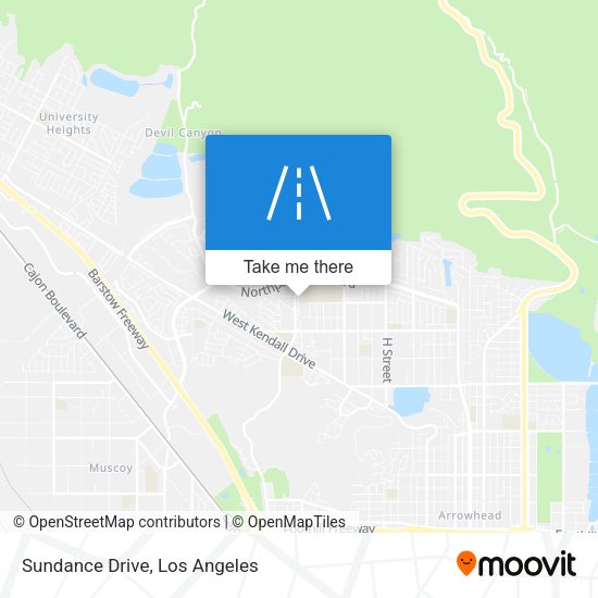 Mapa de Sundance Drive