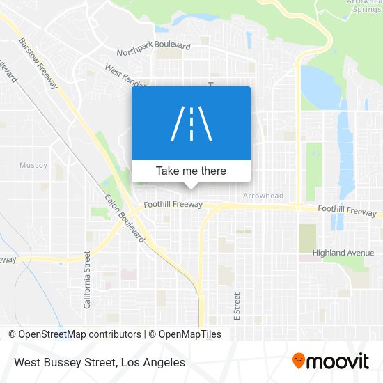 Mapa de West Bussey Street